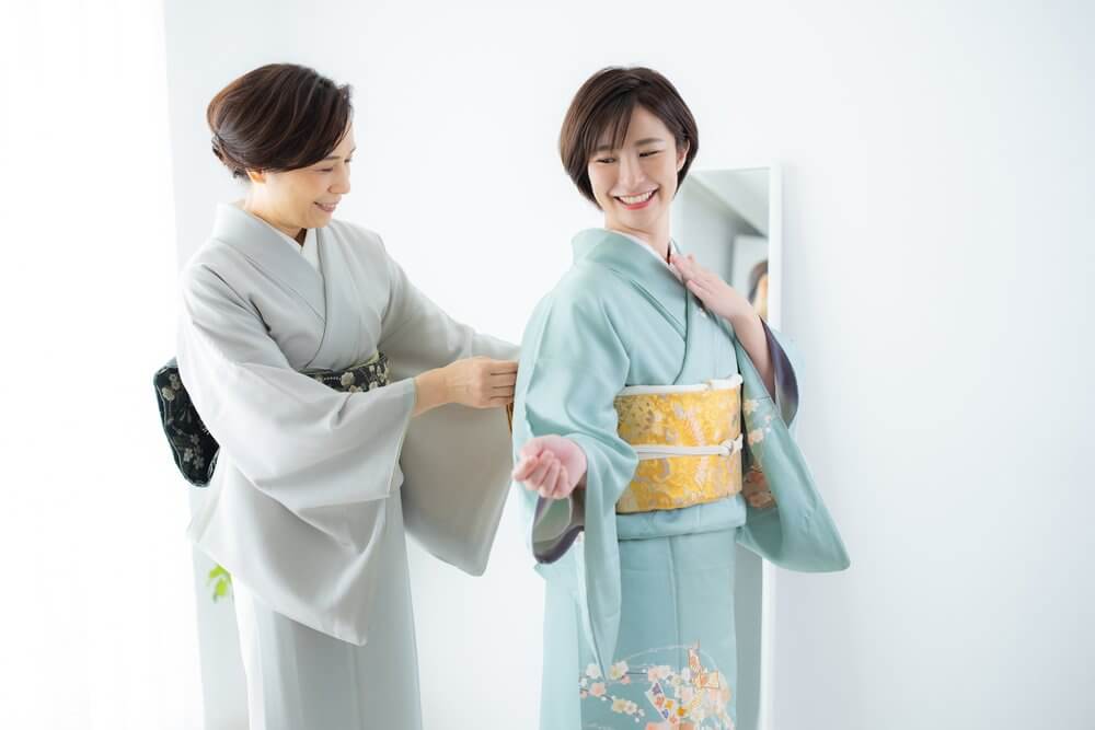 前結び着付け教室