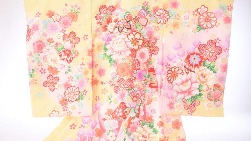 女児のお宮参りのしめ